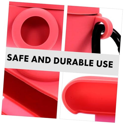 Silicone Protective Cover for Lightweight and Silicone Case Simple Design for Everyday Use Compatible and Red - color: Red