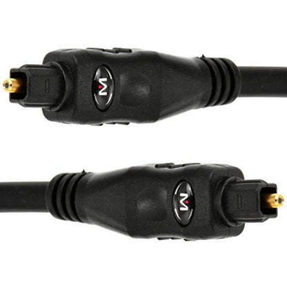 Mediabridge Toslink Cable (10 Feet) - Optical Digital Audio Cable - size: 10 Feet