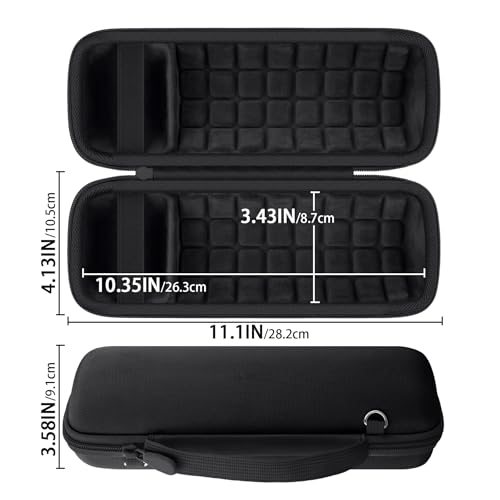 Hard Case for JBL Flip 7 Portable Wireless Bluetooth Speaker - color: Black Case