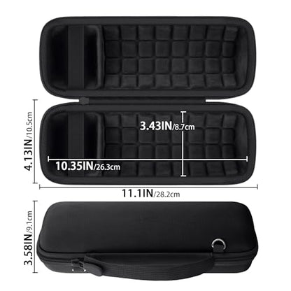 Hard Case for JBL Flip 7 Portable Wireless Bluetooth Speaker - color: Black Case