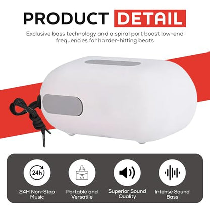 Portable Bluetooth Speakers Wireless Waterproof Bluetooth Speaker with Built in Mic 24 Hours Battery Life Loud Stereo Sound Deep Bass Mini Speaker for Home