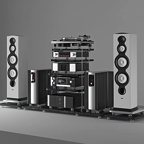 4 Piece Spring Isolation pad Shock Absorber pad Speaker Stand for HiFi amplifiers/Speakers/Turntables/Players Acoustic Isolators