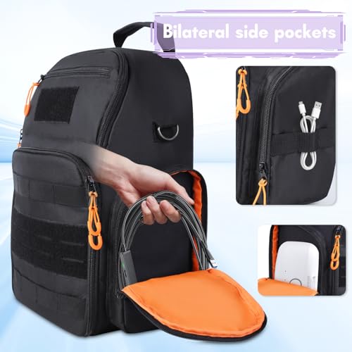 Carrying Case for Meta Quest 3s/3/2, Travel Case for Oculus Quest 3 Headset | Large Storage Case Compatible with Quest Pro, Touch Controllers Accessories for Travel Home Storage