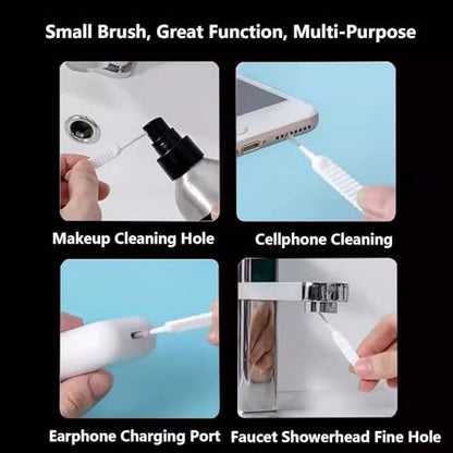 Charge Port Cleaning Tool Kit for iPhone 16 Pro Max, Anti-Clogging Mini Brushes Cleaner Compatible with AirPods 4, Tablet Camera ETC -10 Pack