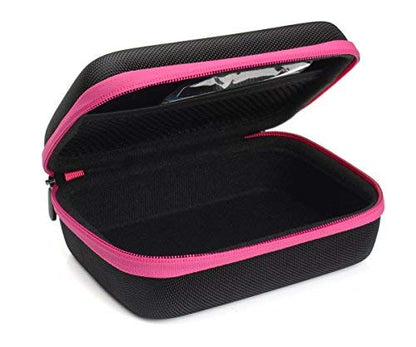 Protective case for Shokz openrun, openrun pro, openrun Mini, openmove, opencomm, Aftershokz Aeropex, OpenMove, Trekz, Trekz Mini, Trekz Air, Bluez 2, 2S; - color: Black with pin zip