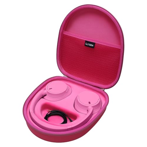 Case for Sony WH-CH720N/WH-CH520 Noise Canceling Wireless Headphones Rose | Hard Carrying Travel Case for Sony WH-CH720N/WH-CH520 Noise Canceling Wireless Headphones - color: Rose Red