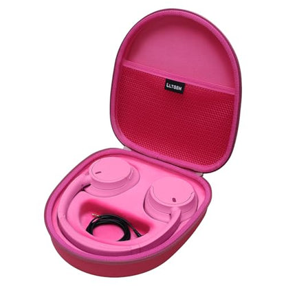 Case for Sony WH-CH720N/WH-CH520 Noise Canceling Wireless Headphones Rose | Hard Carrying Travel Case for Sony WH-CH720N/WH-CH520 Noise Canceling Wireless Headphones - color: Rose Red