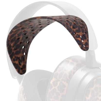 WC HeadbandZ Arctis Nova V2 - Upgraded Wide Silicone Headband Compatible with Arctis Nova Headsets by Wicked Cushions | Wider Weight-Distributing Design, Softer Flexible Silicone | Leopard - color: Leopard