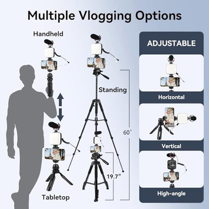 Vlogging Kit for iPhone - YouTube Starter Kit for Content Creators