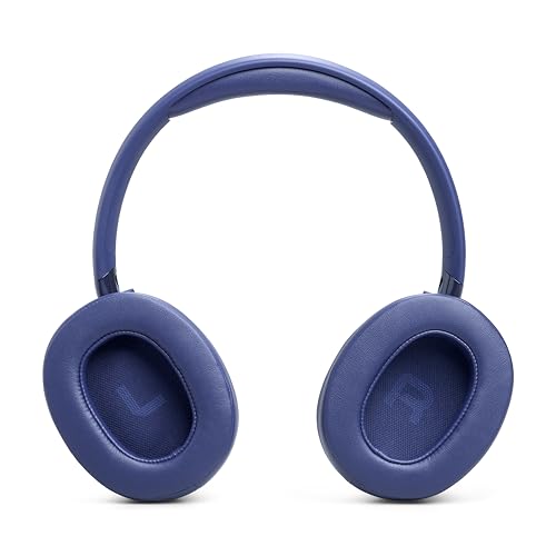 JBL Tune 780NC - Noise Cancelling Headphones - Blue | Hi-Res JBL Pure Bass Sound plus Spatial Sound, Adaptive Noise Cancelling with Smart Ambient - color: Blue