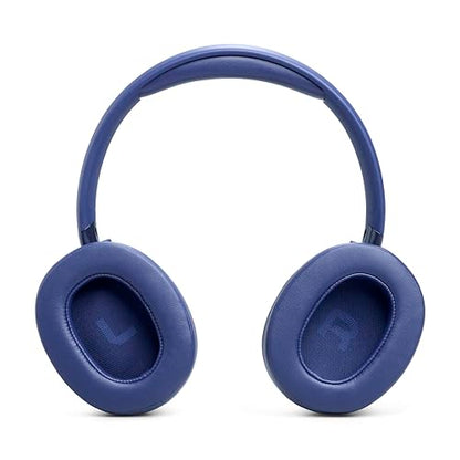 JBL Tune 780NC - Noise Cancelling Headphones - Blue | Hi-Res JBL Pure Bass Sound plus Spatial Sound, Adaptive Noise Cancelling with Smart Ambient - color: Blue