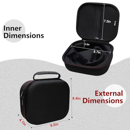 Case for Turtle Beach Stealth 500/600/700 Wireless Gaming Headset Black | Hard Carrying Travel Case for Turtle Beach Stealth 500 XB/600 Gen 3/700 Gen 3/600 Gen 2/700 Gen 2 Wireless Gaming Headset - color: Black