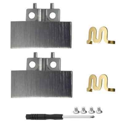 Solo 4 Hinge Replacement Headband Connector Metal Folding Hinge Clip Pin Cover Repair Parts Set Kit Accessories Compatible with Beats Solo 4 Wireless (Model A2924) Headphones. (Matte Black) - color: Matte Black