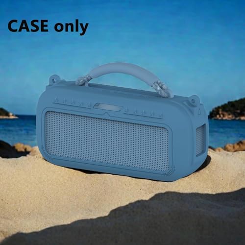 JCHPINE Silicone Cover Case for Bose SoundLink Max Portable Speaker - color: Blue Case