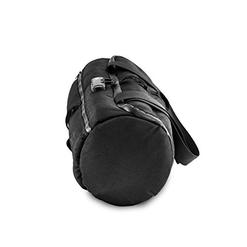 Skunk Duffle Bag 16"- Smell Proof - With combo lock (Black, 16"x7.5") - color: Black