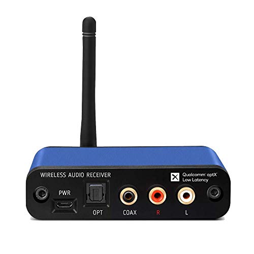 BLT-2 Hi-Fi Bluetooth 5.1 Audio Receiver, aptX HD, AAC, DAC, RCA Optical