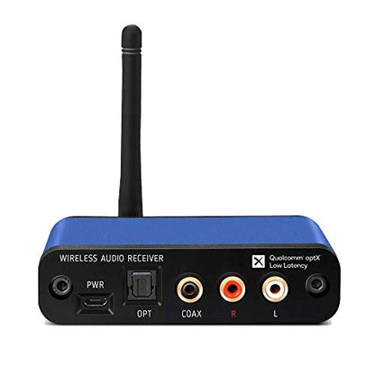 BLT-2 Hi-Fi Bluetooth 5.1 Audio Receiver, aptX HD, AAC, DAC, RCA Optical