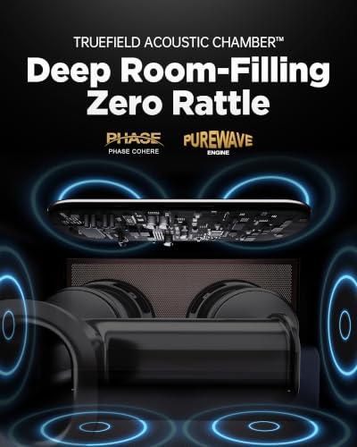 Portable Bluetooth Speaker, 150W Peak Power Home Speaker with 56H Playtime | Leather-Inspired Design, Adjustable Bass & Treble, Bluetooth 5.4, Carrying Strap for Home, Outdoor, Camping & Parties - color: Jet-black