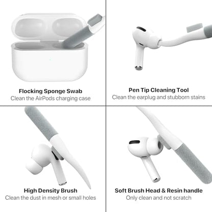 for AirPods Pro 3 Case with Magnetic Lock, Magsafe Compatible, Camo White - color: Camo White, size: AirPods Pro 3 Case 2025