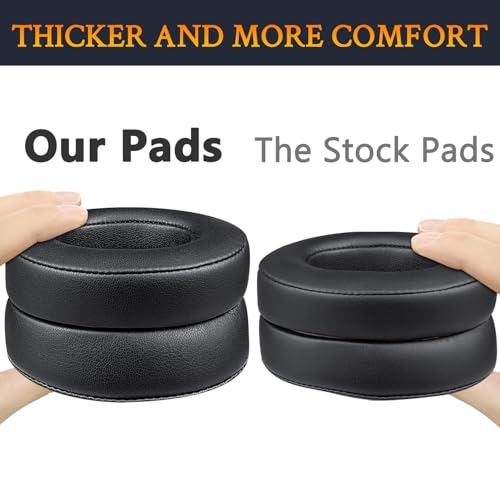 Earpads for Beats Studio 3 & Studio 2 Over-Ear Headphones - Black | Do Not Fit Beats (Studio Pro, Monster Studio, Solo On-Ear) - color: Black