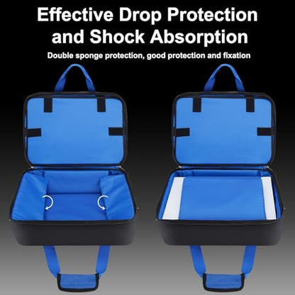 GDNasist Carrying Case Compatible with PS5/PS5 Pro/PS5 Slim - color: Black