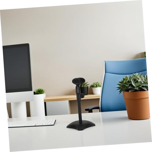 Toyvian Adjustable Desktop Mic Stand for Heavyweight Microphones with Height Adjustable Function and Stable round Base Design, for Desk Setups and Desktop Live Singing