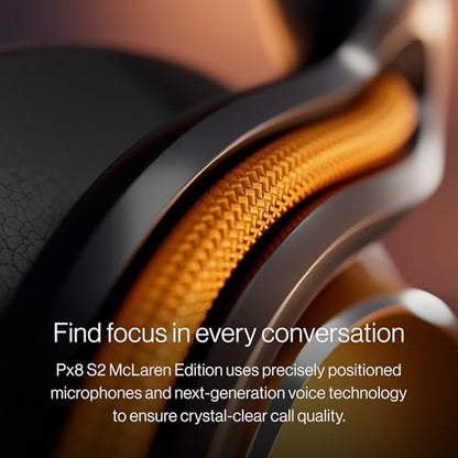 Bowers & Wilkins Px8 S2 Wireless Over-Ear Headphones, McLaren Edition - color: McLaren Grey