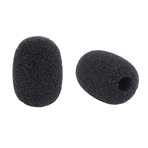 Lavalier Microphone Clip Lav Mic Clip Kit 36 PCS | 12 Metal Tie Clips, 12 Foam Windscreen Covers, 12 Plastic Wire Clips, Lapel Mic Replacement Accessories - size: 12 Pack