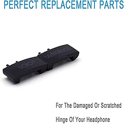 Adhiper Hinge Replacement for Solo3 Wireless Solo2 Wireless Headphone - color: Black