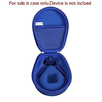 Hermitshell Case for AfterShokz Trekz Air/AfterShokz Aeropex/Titanium Mini/Shokz OpenRun Pro/SHOKZ OpenRun Pro 2 Open Ear Wireless Bone Conduction Headphones AS650 / AS800 (Ocean Blue)(Only Case) - color: Ocean Blue