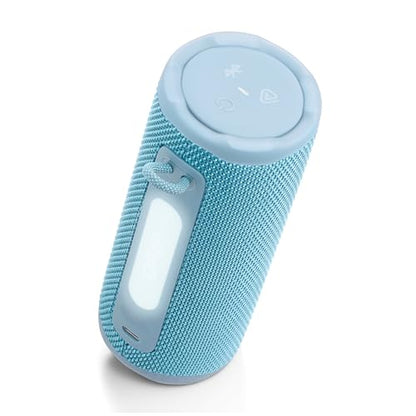 JBL Grip Portable Bluetooth Speaker, Waterproof, Ambient Light - Teal | Up to 14 Hr Playtime, AI Sound Boost, IP68 Waterproof And Dustproof, Drop-Proof, App Control, Ideal For Outdoor And Travel - color: Teal