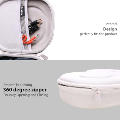 Case for JBL Tune 770NC/510BT/720BT/520BT/670NC/520C Headphones White | Hard Carrying Travel Case for JBL Live 770NC/670NC/680NC/780NC Headphones - color: White