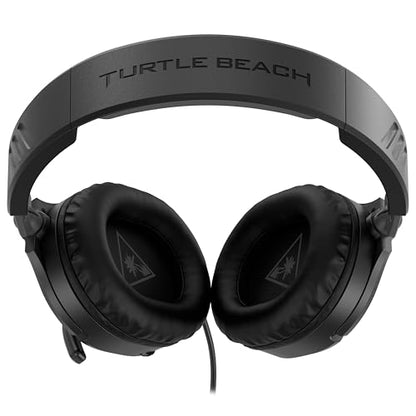 Turtle Beach Recon 70 Wired Multiplatform Gaming Headset for PC, PS5, Xbox | Xbox Series X|S, Xbox One, PlayStation, PC Splitter Cable, Flip-to-Mute Mic, 40mm Speakers, Lightweight, Soft Earpads, Black - size: Standard