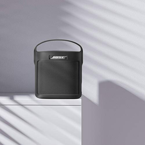Protective Silicone Stand Up Case with Handle Compatible with Bose SoundLink Color Speaker II（Dark Gray - color: Dark Gray