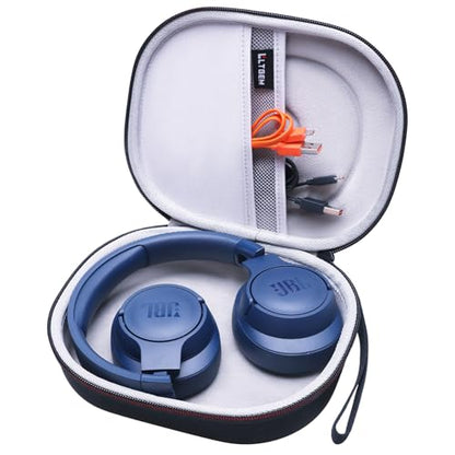 Case for JBL Tune 770NC/510BT/720BT/520BT/670NC/520C Headphones Gray | Hard Carrying Travel Case for JBL Live 770NC/670NC/680NC/780NC Headphones - color: 1.Black outside + Grey inside