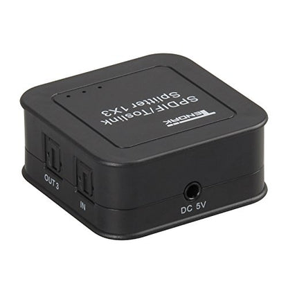 Tendak Digital Optical Splitter 1 in 3 Out for TV