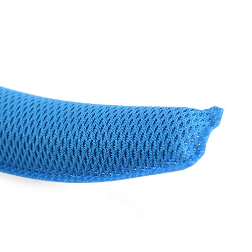 Geekria Mesh Fabric Headband Pad Compatible with Logitech G930, G430, F450 Headphones, Replacement Band Repair Part (Blue). - color: Blue