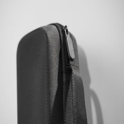 Wireless Microphone Case for 1, Hard Carrying Travel Case for Bietrun WXM04 Handheld Dynamic Microphone Wireless Mic Case with EVA Hard Shell Exterior Compatible with 9.8" x2" Wireless Mic-Case Only
