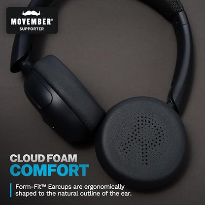 JLab, Go Lux ANC, On Ear Headphones, Active Noise Cancelling, Bluetooth, Graphite - color: Graphite