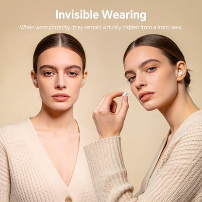 Bluetooth Invisible Sleep Earbuds Wireless Small Flat Sleeping Headphones - color: Skin