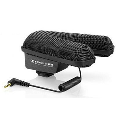 Sennheiser Professional MKE 440 Compact Stereo Shotgun Microphone with 3.5 mm Connection for Cameras, 506258