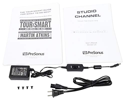 Presonus StudioChannel Studio Channel Recording Vacuum Tube Mic Preamp Strip