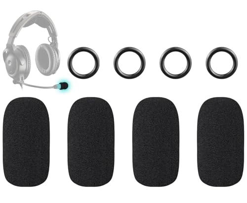 SOULWIT Mic Cover for Bose Aviation (A20/A30/X A10) - Black - color: Black