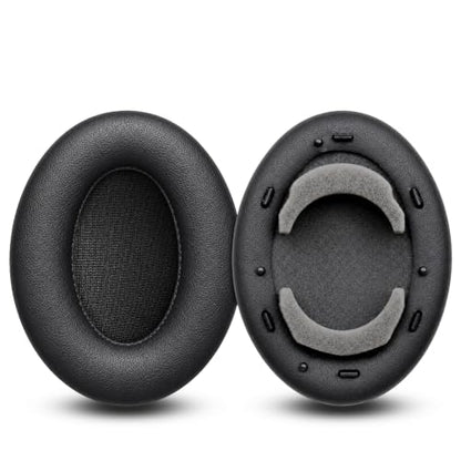 Replacement Ear Pads for Sony WH-1000XM3 Headphones, Ear Cushions for WH1000XM3, Extra Thick Earpads, Headphone Pads with Protein Leather＆Memory Foam, Replacement Cushions - color: Black