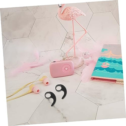 GARVALON Silicone Earphone Clip Hooks 10mm Fit Ear Wings for Earbuds Sturdy Fashionable Design