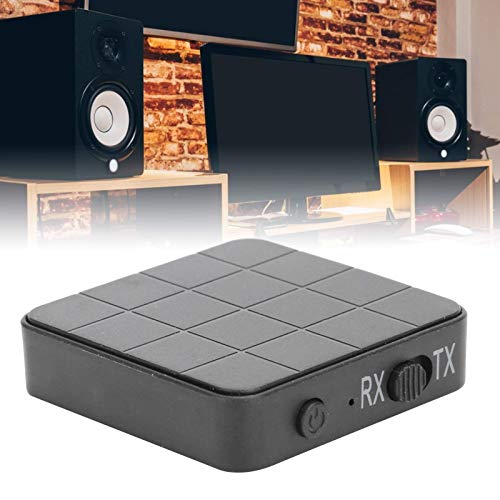 KN321 Wireless Bluetooth 5.0 Audio Transmitter Receiver, 2 in 1, TV Computer Adapter, Audio Transmitter and Receiver one Key Switch, high Compatibility
