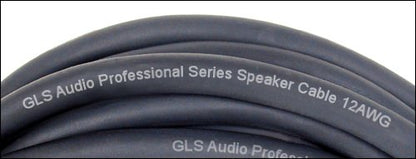 Speaker Cable 1/4 inch to 1/4 inch - 12 AWG Professional Bass/Guitar Speaker Cable for Amp - Black, 6 Ft - color: Black (12 AWG), size: 6 feet