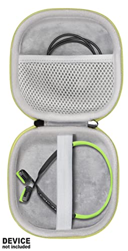 Bone Conduction Headphone Case for Aftershokz Aeropex, Trekz Air, Bluez 2, KSCAT, Sades, DIGICare, Shokz OpenRun Pro - color: Green