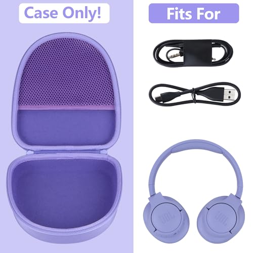 RIYADAone Case for JBL Tune 710BT 720BT 510BT 660NC 700BT 570BT Headphones - color: Purple Case