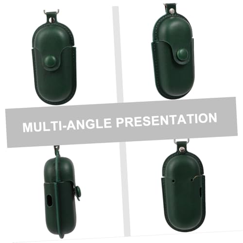 Toddmomy Protective Case for Earbuds 3i, Waterproof Earphone Holder with Scratch-Resistant Hard Shell, Dark Green Cover for Travel and Outdoor Use